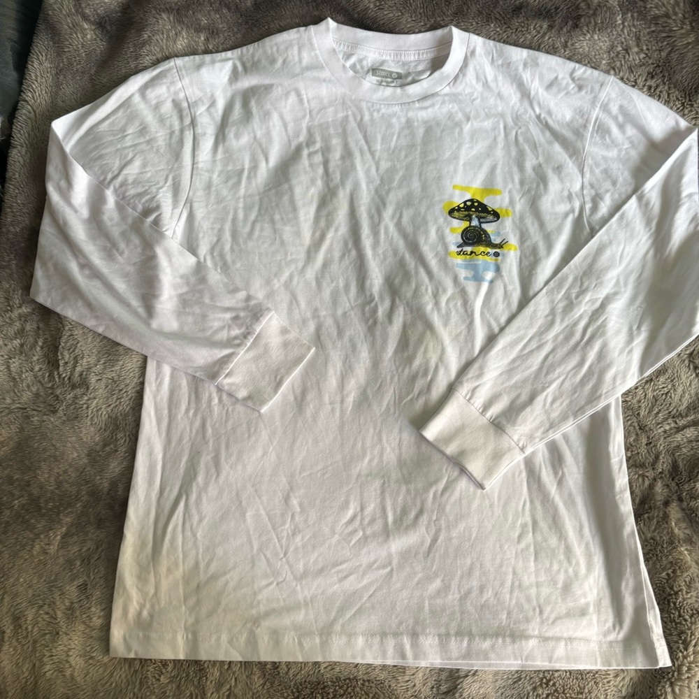 Stance Stitched Different T Shirt All Genders Size Large 100% Cotton NWOT